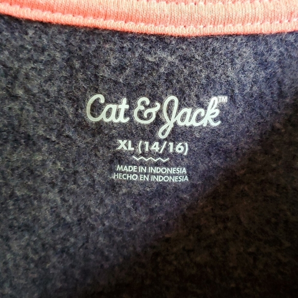 Cat & Jack girls rainbow sweatshirt - Picture 2 of 4